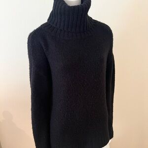 Vici Black Cowl Neck/ Turtle Neck Sweater